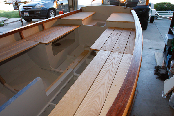 DIY wooden boat Building the Ebihen 15