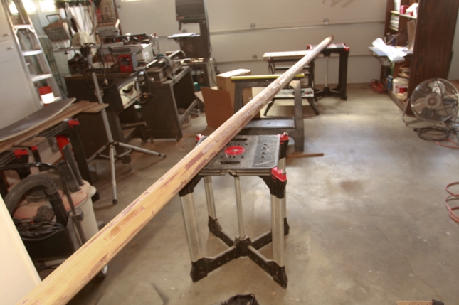 Building a Birdsmouth Mast, Boom, and Yard. (Part One) | Building the 